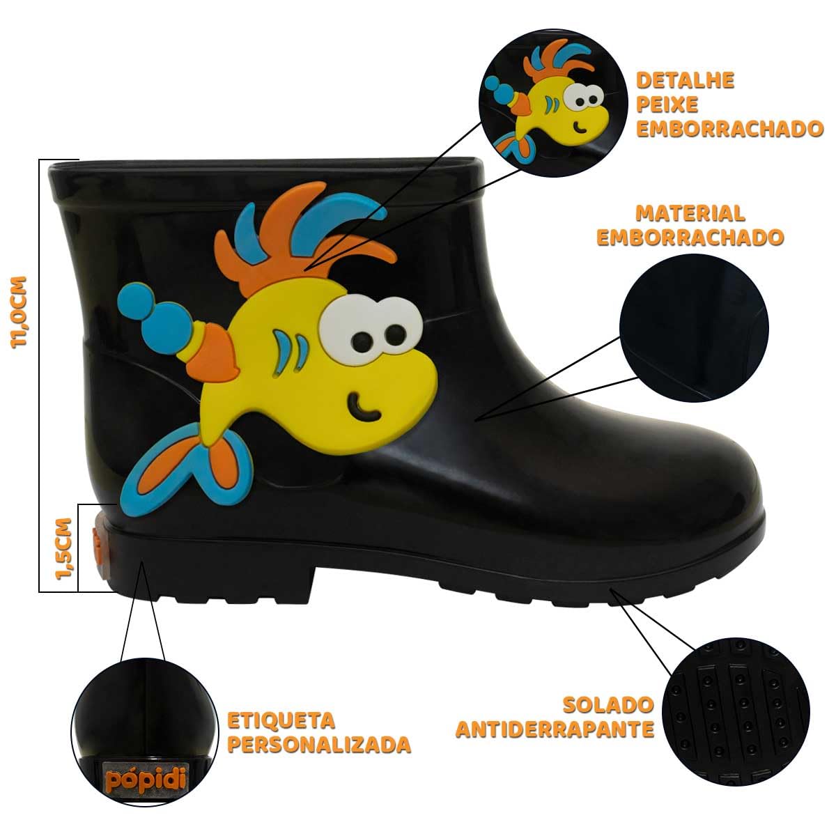 Galocha Bota Chuva Infantil Nº 21 ao 26 Botinha Impermeavel Moda Menina Menino 09.35 em promoção! Veja a oferta e mais achadinhos de Botas & Galochas Infantis 5 Hoje é o melhor dia para comprar Galocha Bota Chuva Infantil Nº 21 ao 26 Botinha Impermeavel Moda Menina Menino 09.35 com aquele preço maroto! Promoção! Aproveite a oferta! 5