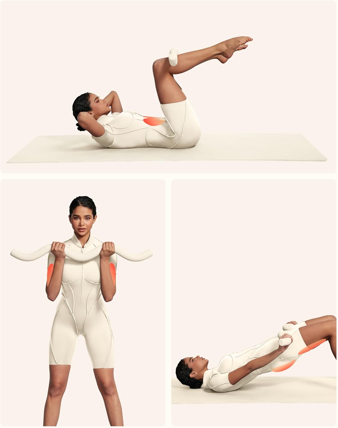 BetterMe Sculpt Body Bar – Weighted Exercise Bar for Strength Training – Home Gym Workout Barbell for Squats, Deadlifts, Curls & Full Body Workouts