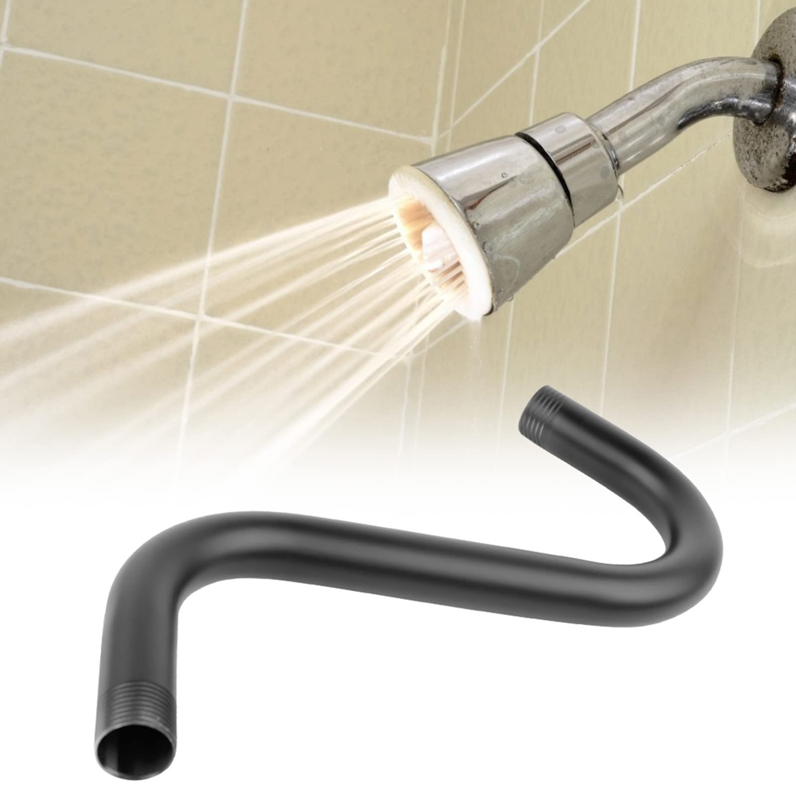 Arm Riser S Shaped Shower Head Riser