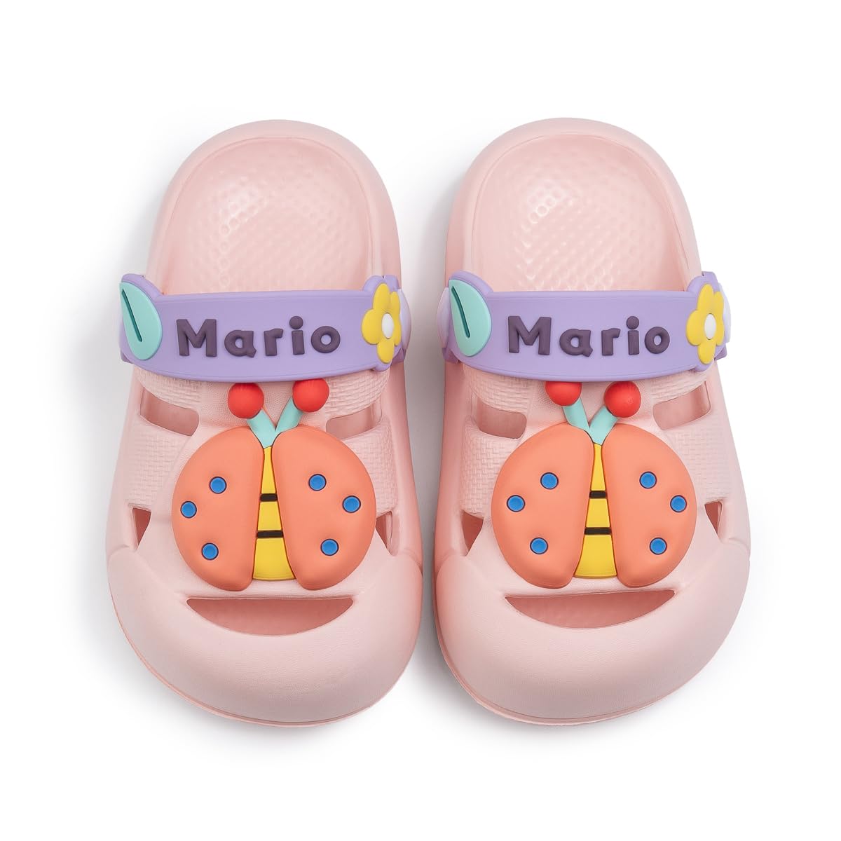 KidRtsk Toddler Boys Girls Breathable Garden Water Clogs Cute Cartoon Slip On Sandals Lightweight Slipper Outdoor Summer Swimming Pool Infant Children Beach Pool Shoes