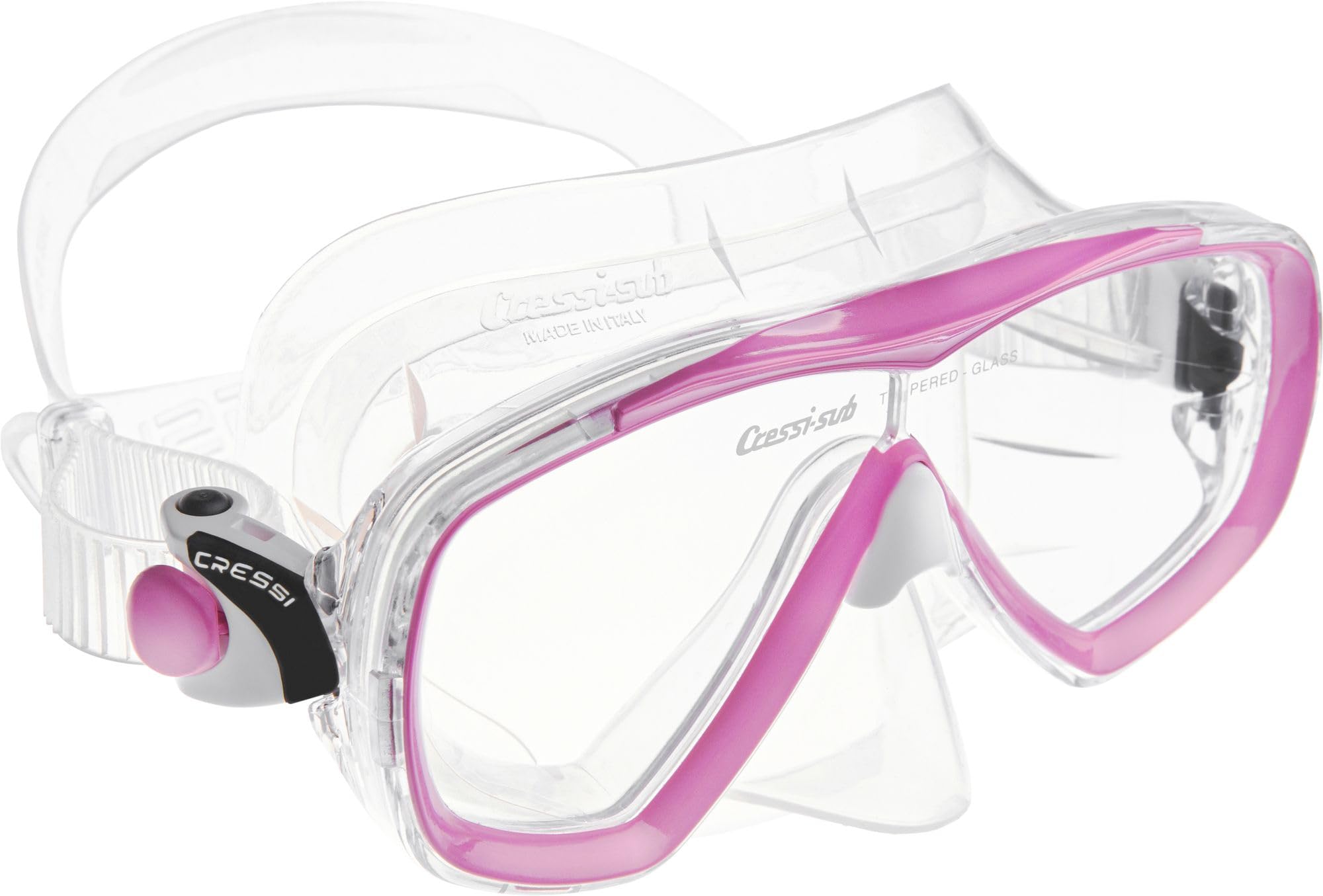 CRESSI Estrella - Schnorchelmaske Estrella oder Schnorchelset Maske Estrella + Schnorchel Seal Dry, Einheitsgröße