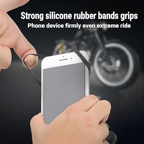 Miniatura 5 de GUAIMI Soporte de teléfono para motocicleta, soporte universal para manillar de 78 pulgadas 1 18 pulgadas para manillar MT-07 FZ-07 14-18 XSR700