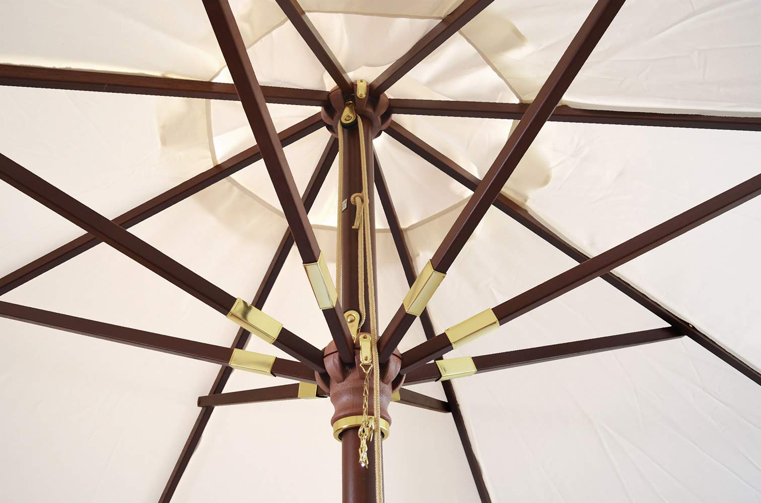 Kai Wiechmann Sonnenschirm 300 cm edel Windauslass UV-Schutz 50+