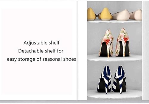 Miniatura 5 de Shelves Shoe Rack 360 Rotating 7 Tier Shoe Cabinet Round Shoe Rack Tower Without Door for Entryway Hallway Space Saving Shoe Shelf