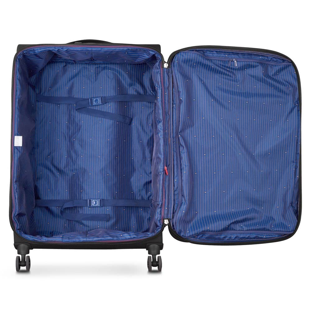 DELSEY Trolley EXPANDIBLE 4 Ruedas Dobles 78 CM Reciclado