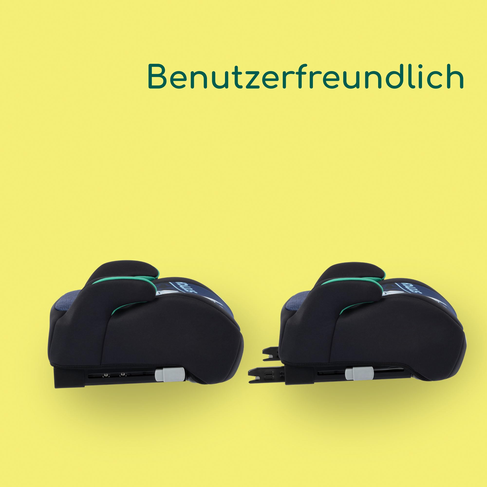 Bebeconfort Disney Manga i-Fix Kindersitzerhöhung ISOFIX, Folgekindersitz Stitch, 22–36 kg, 128–150 cm