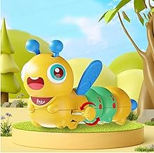 Educational Caterpillar Wind-Up Toy for Kids Toddlers Interactive Baby Crawler for Kids Above 2 3 Years