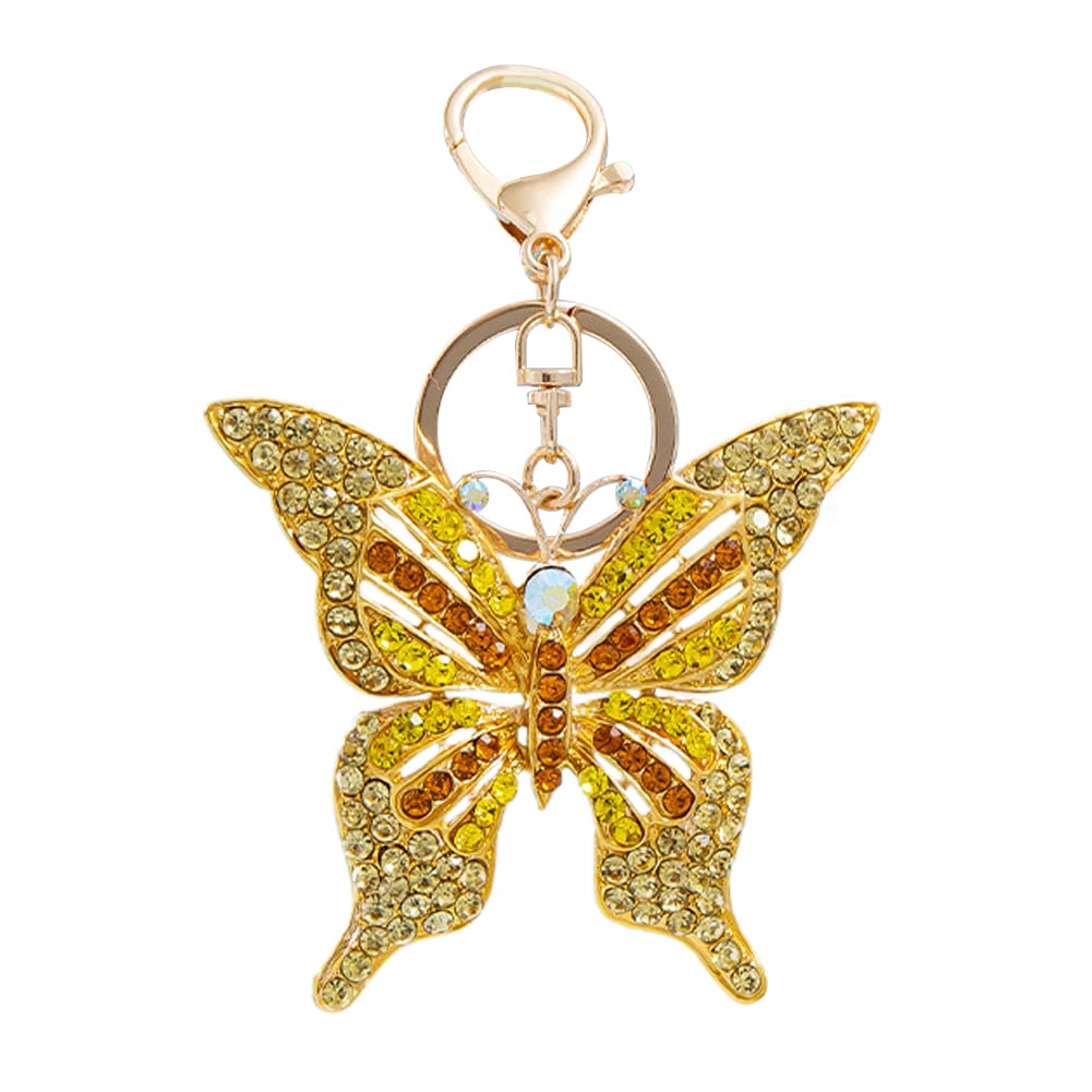 Surakey Butterfly Keychain - Diamond Hollow Key Chains