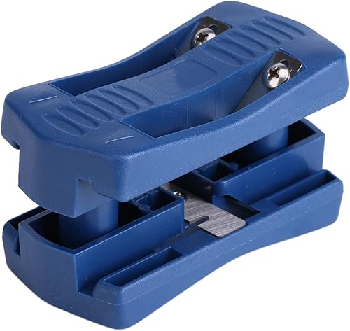 Miniatura 1 de Woodworking Edges Trimmer Edges Banding Treatment Tools, Durable PVC Edges Banding Machine Manual Tail Trimming Tool with 2 Set of Blades