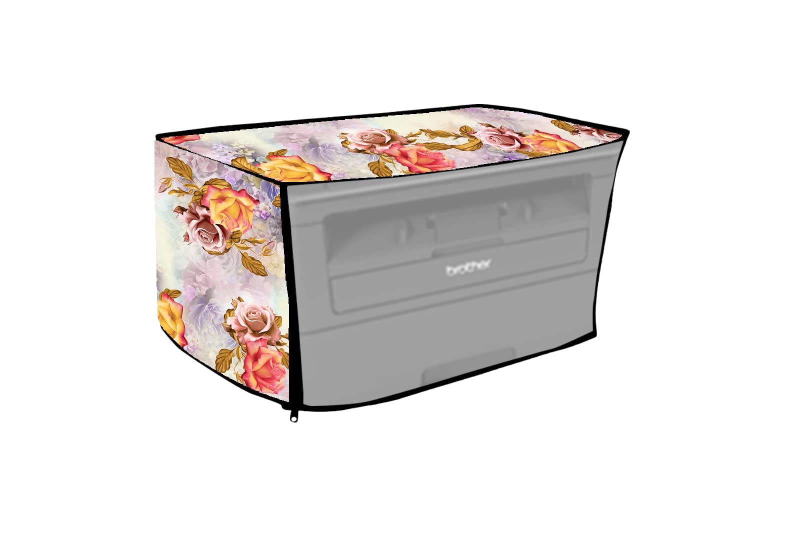 Prozone New Designed PVC Printer Cover,Dust Proof Water Proof Washable Printer Cover for Brother DCP-L2520D Multi-Function Monochrome Laser Printer with Zipper for Dust Protection (Flower & Yellow) (B0BY96CWVC) Amazon Price History, Amazon Price Tracker