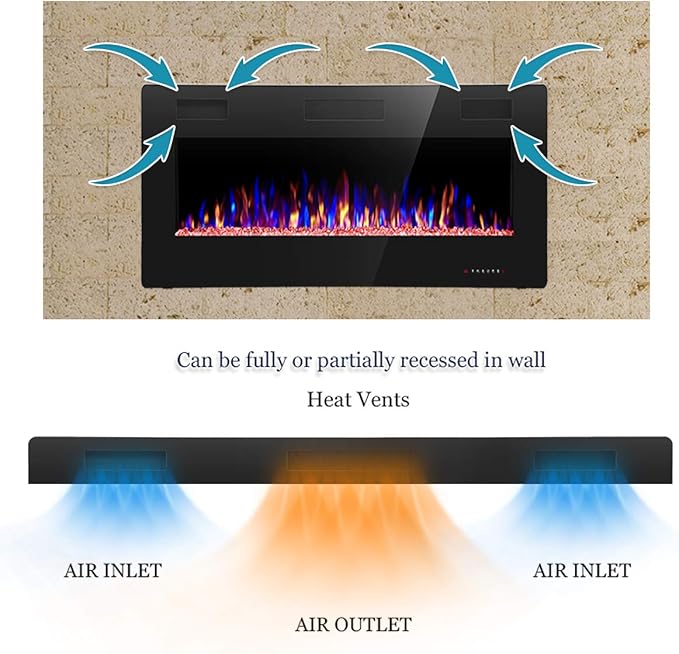 Top 10 best insert electric fireplaces 2024 Highest Ratings
