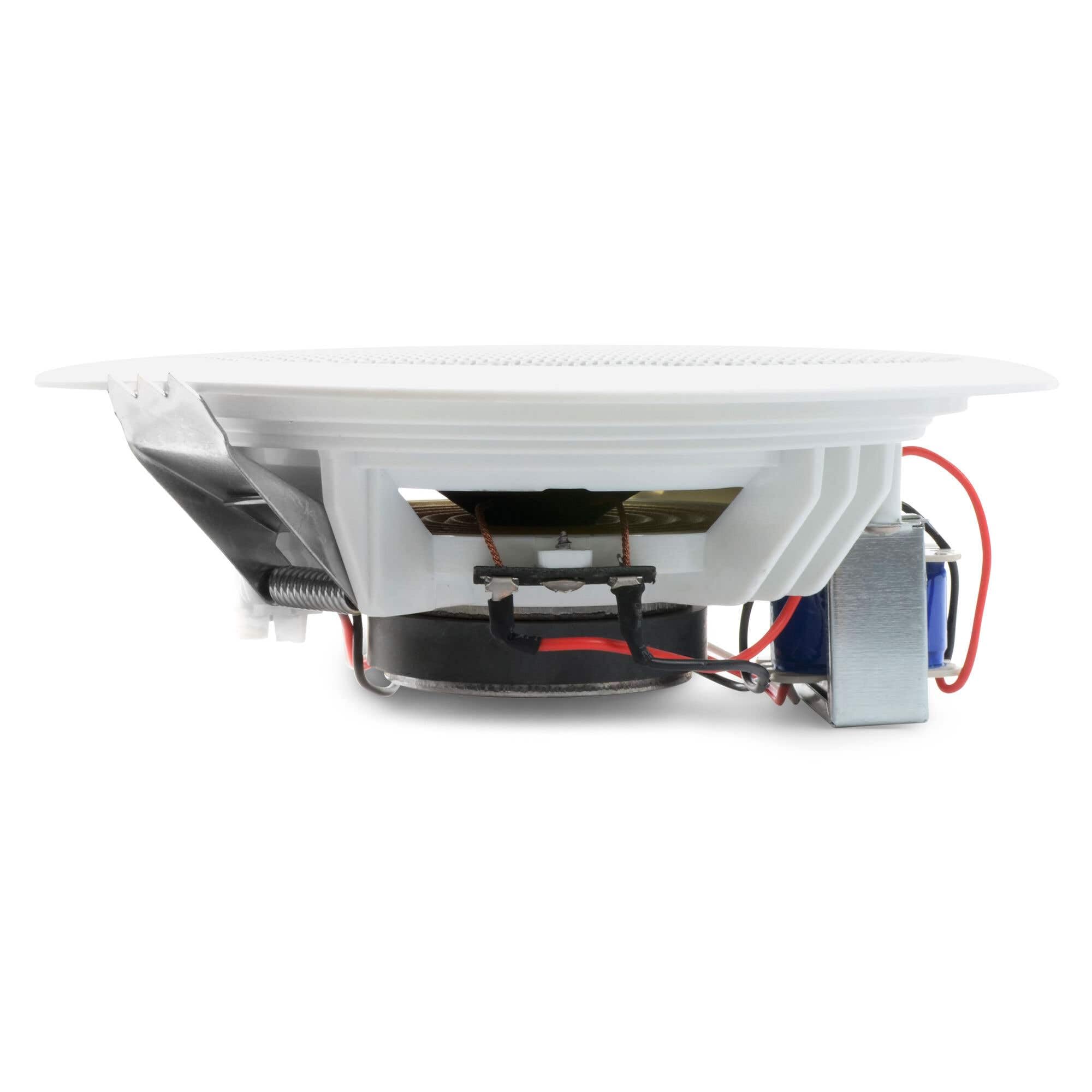 Power Dynamics Système Audio 100V avec Haut-Parleurs de Plafond CSPB5 et Amplificateur PDM25 Bluetooth FM USB Câble 50m