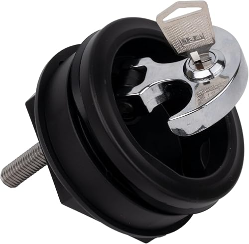 T. H. Marine ALC-1-DP - Cerradura de anclaje, color negro