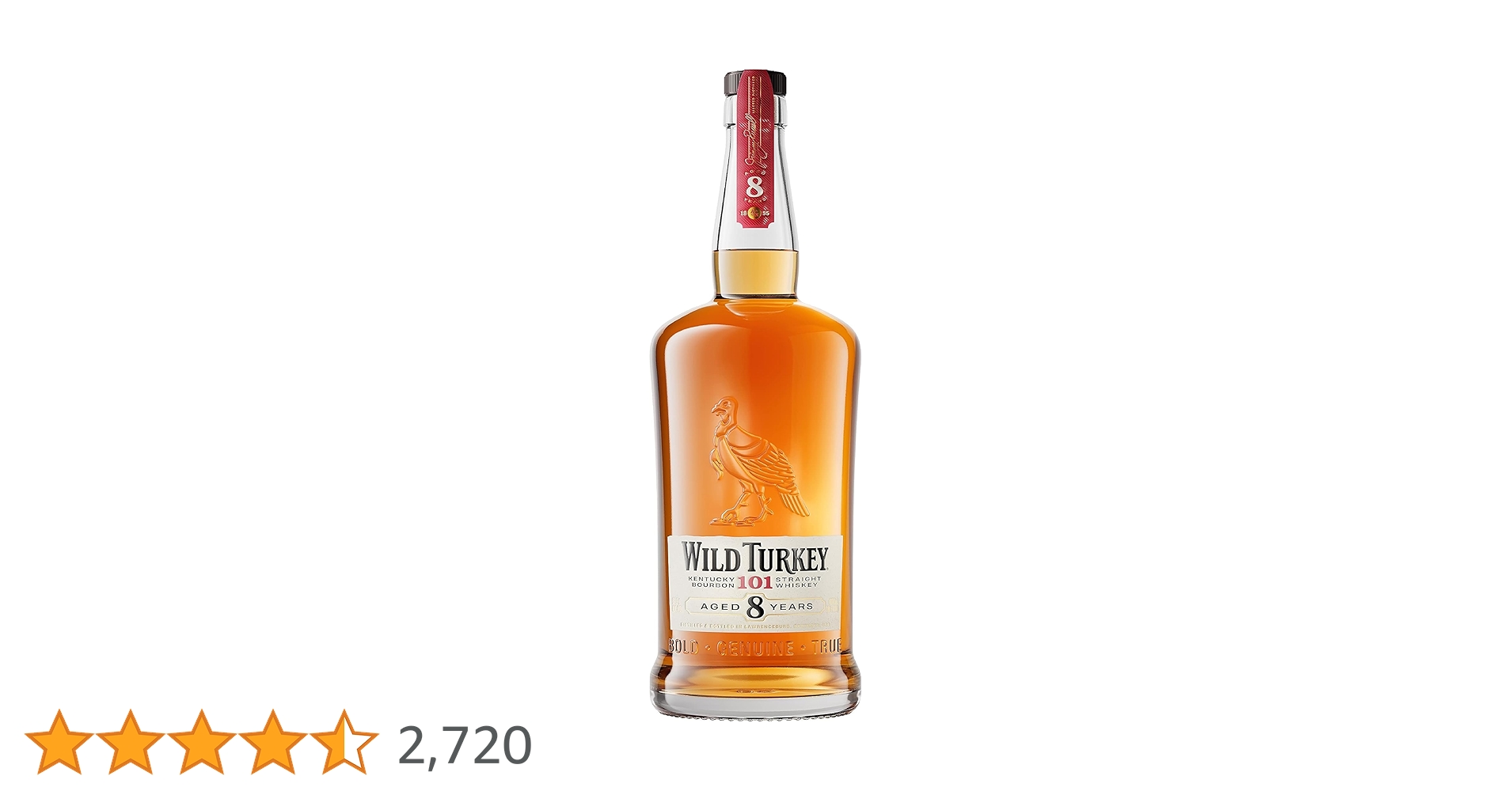 ワイルドターキー　8年　1000ml  2本セット 未開封　新品　　 送料無料 Amazon.co.jp: ワイルドターキー 8年 1000ml [バーボン