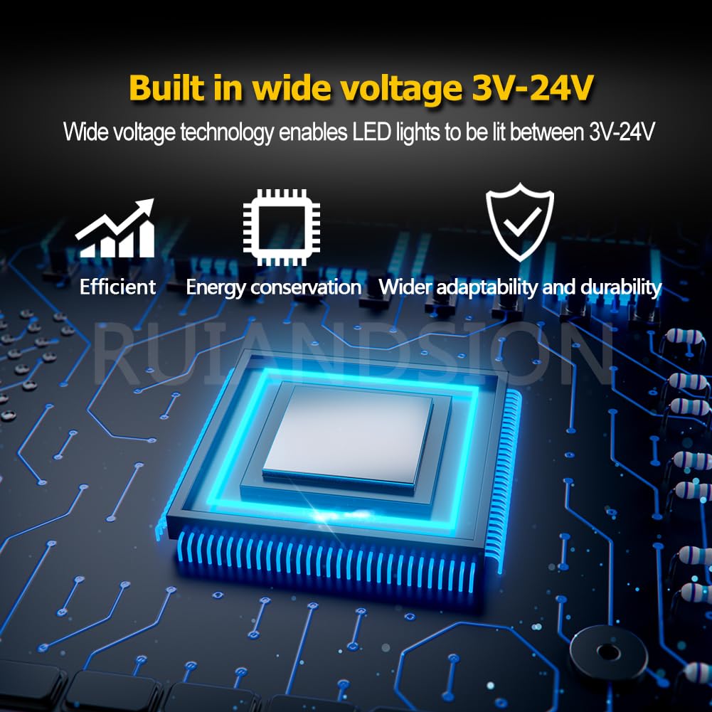 Ruiandsion Lot De 2 Ampoules LED E10 4,5 V 2525 3 W - Blanc - Remplacement Pour Phares, Lampes De Poche, Lampe Torche, Terre Négative