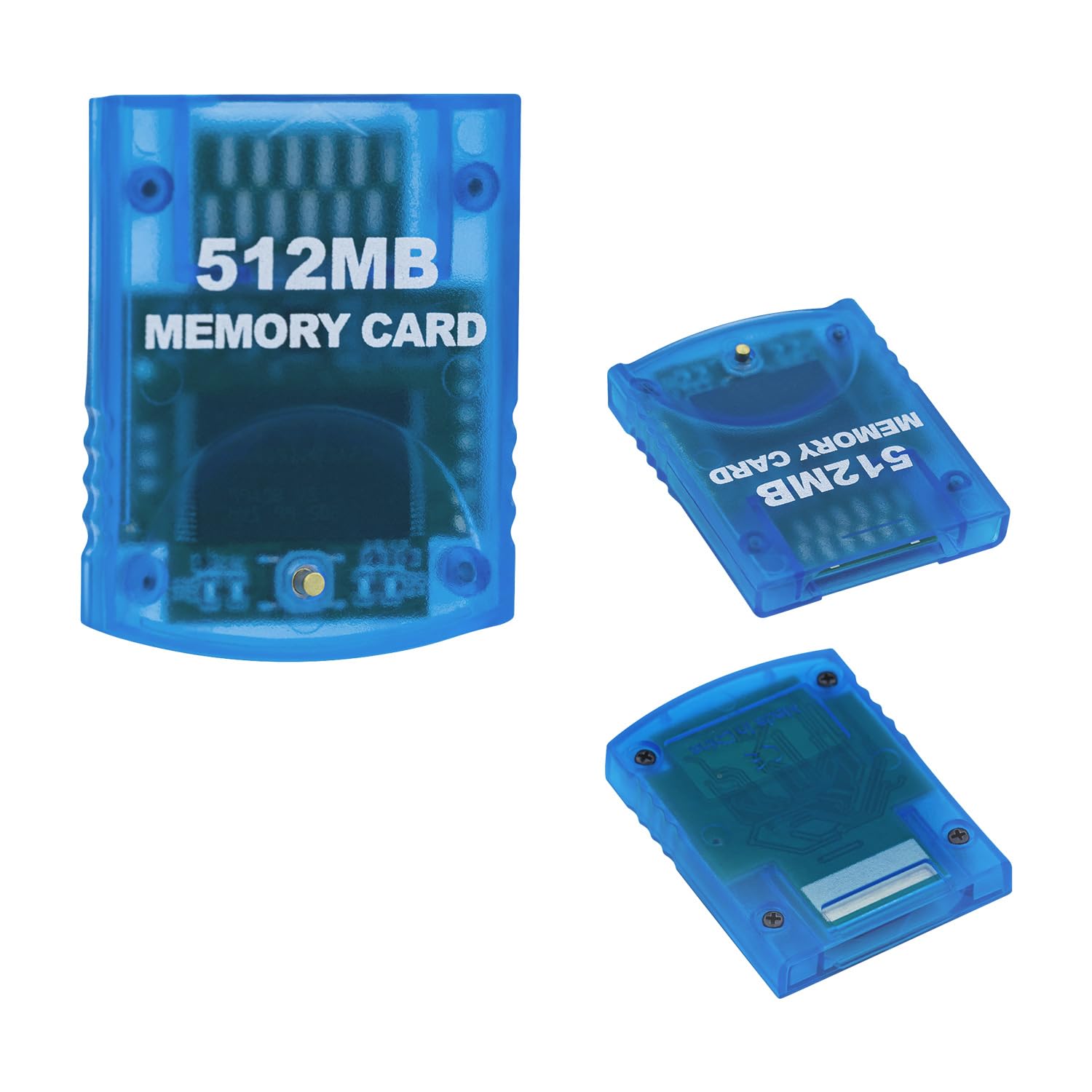Mcbazel Tarjeta de Memoria de Almacenamiento para Juegos de 512 MB para Consola Wii/Gamecube GC