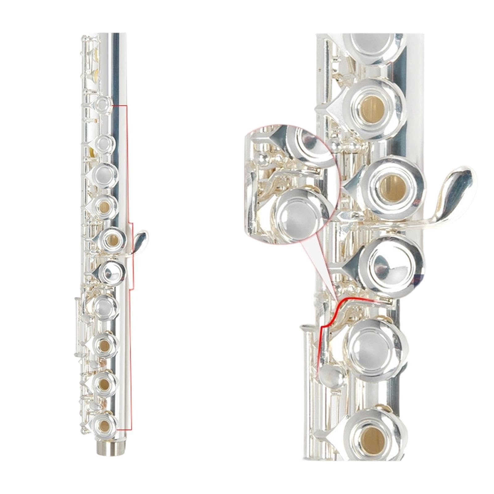 Flute Flauta C de 17 hoyos