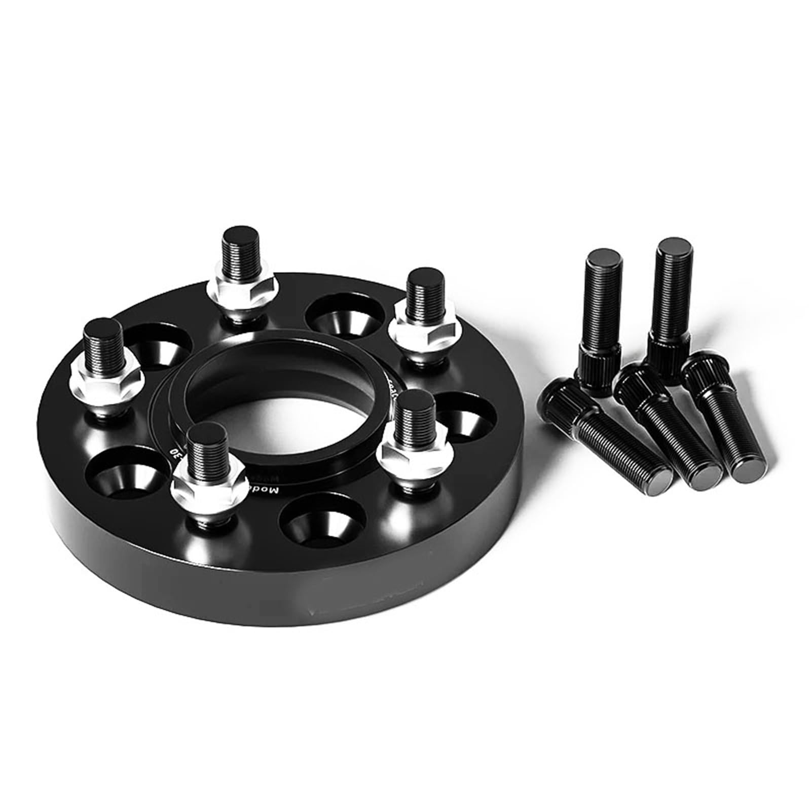 Separador de ruedas Compatible con TT Para TT RS Para TT S 2 espaciadores rueda centrados buje PCD 5x112 CB 57.1 M14 x 1.5 Juntas buje rueda ensanchadas modificadas(20mm)