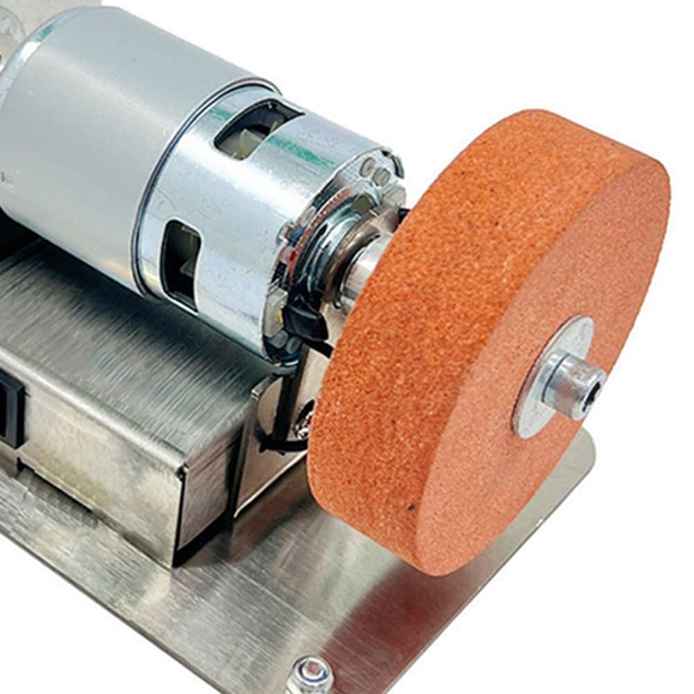 Enchufe Europeo, Amoladora Doble de 100 W, Motor de Amoladora, Mini Muela Eléctrica de Pulido Grueso y Fino, Piedra de Afilar