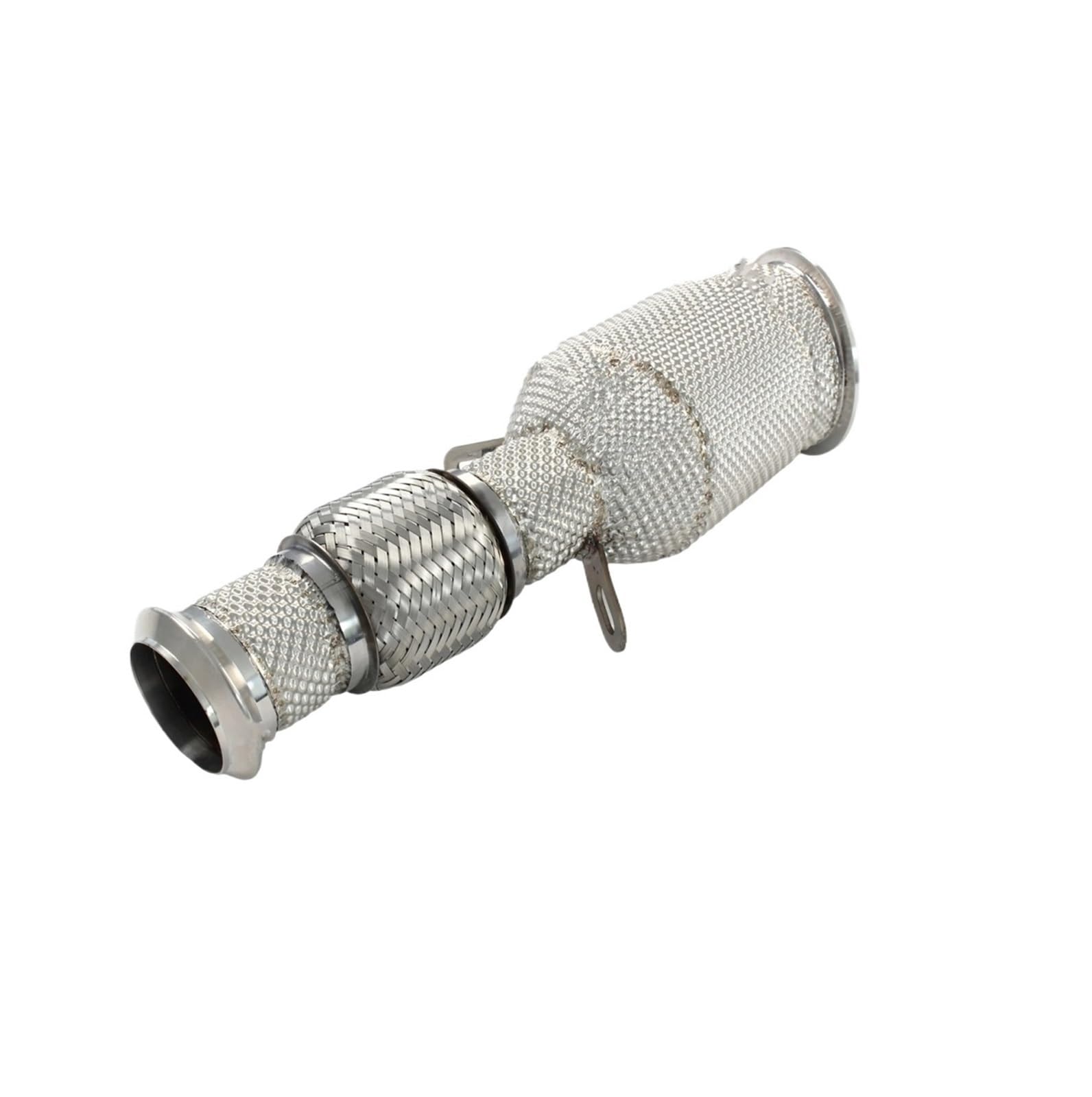 katalizator akcesoria Silnika Pasuje do BMW N20 (F30 F35) rura wydechowa SS304 bezkotowa/katalizowana rura spustowa z osłoną termiczną pojazdu(Catless Downpipe)