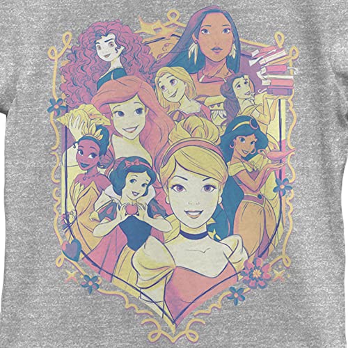 Image of Disney Girl's Collage Emblem T-Shirt
