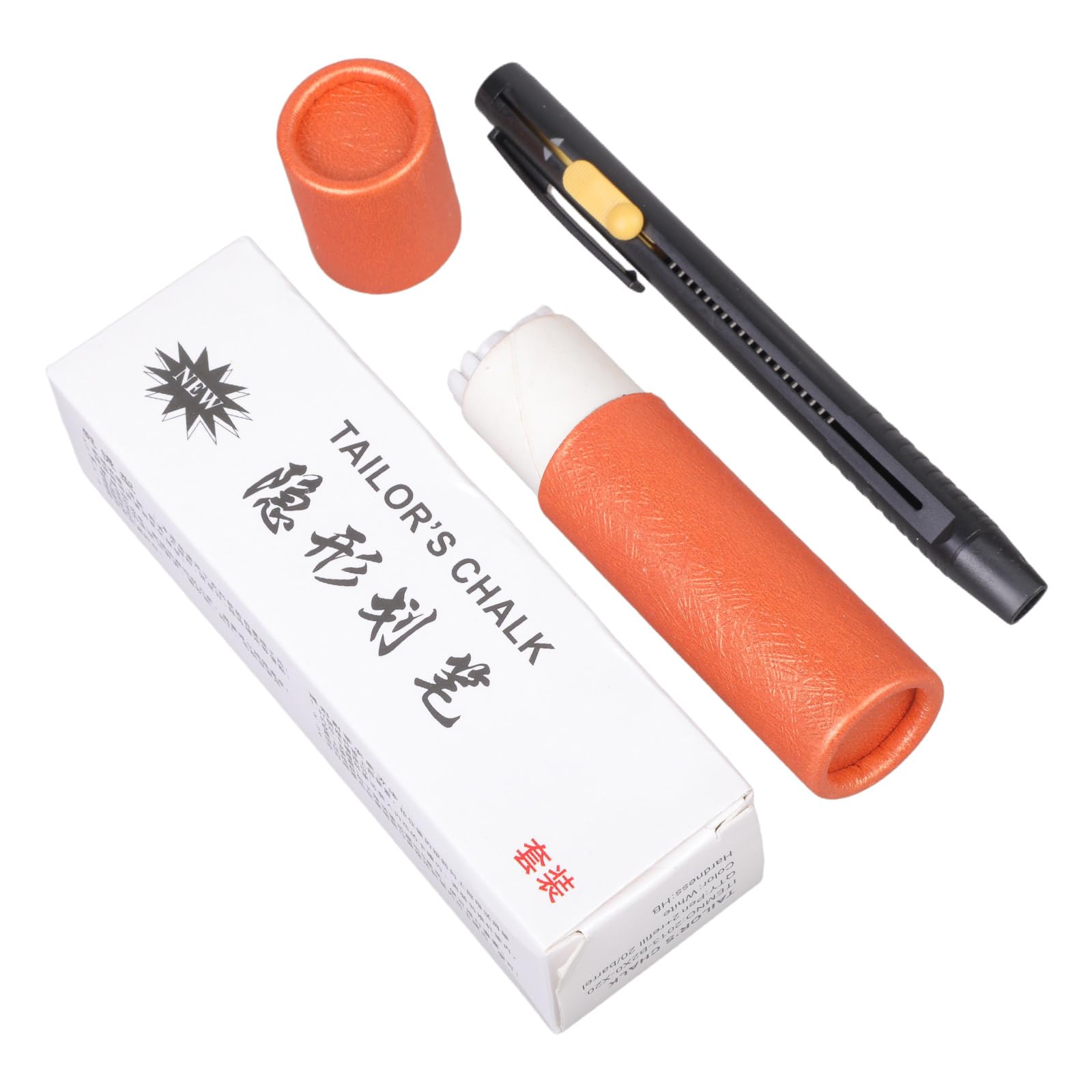 NLAIOUSL Heat-Erasable Fabric Marker Pen with ABS Tip, Portable Thermal Disappearing Tool for Tailors & Crafting Vanishing Fabric Chalk Pen Disappearing Marker Sewing Supplies Tailoring Craft Tool