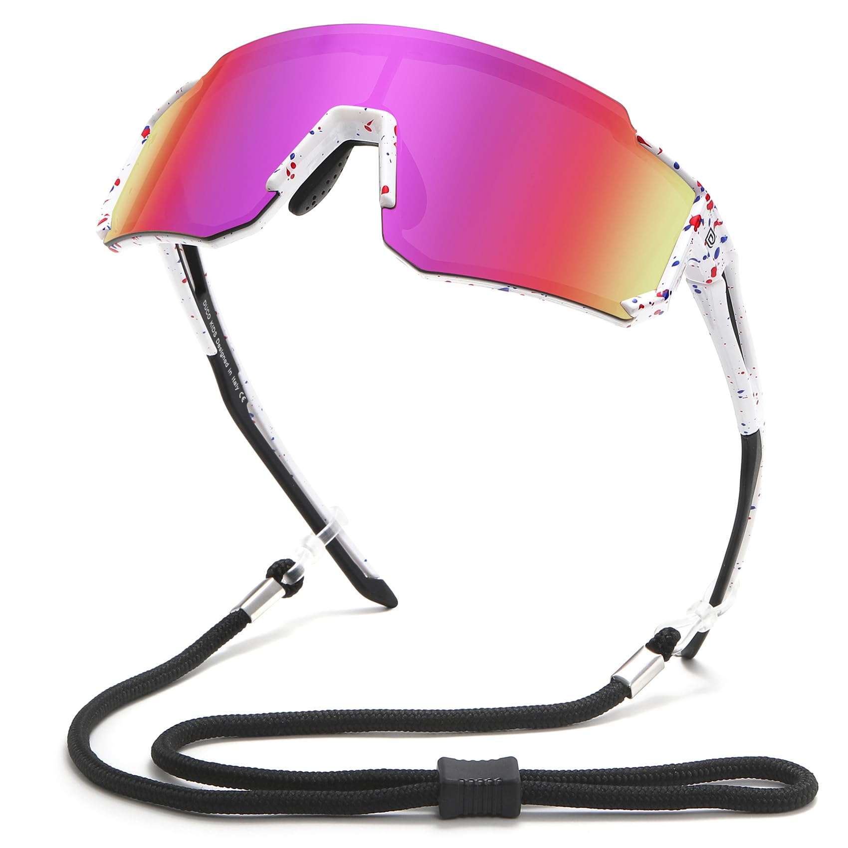 Lunettes de soleil pour ados de 8 à 16 ans DUCO DK310 polarisées légères - 6