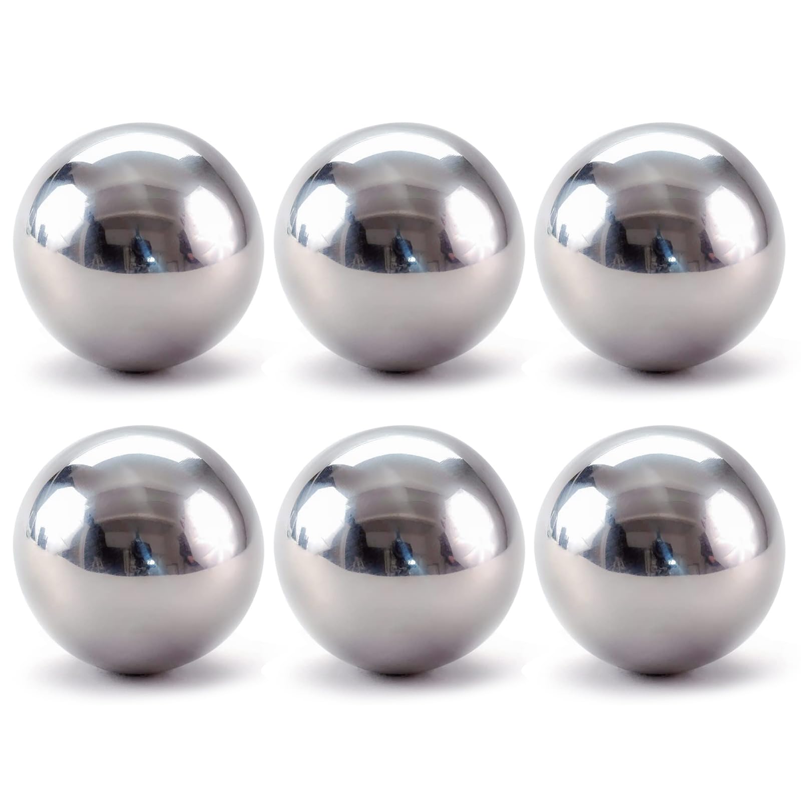 6pcs 2inch Chrome Steel Bearing Balls (51mm)