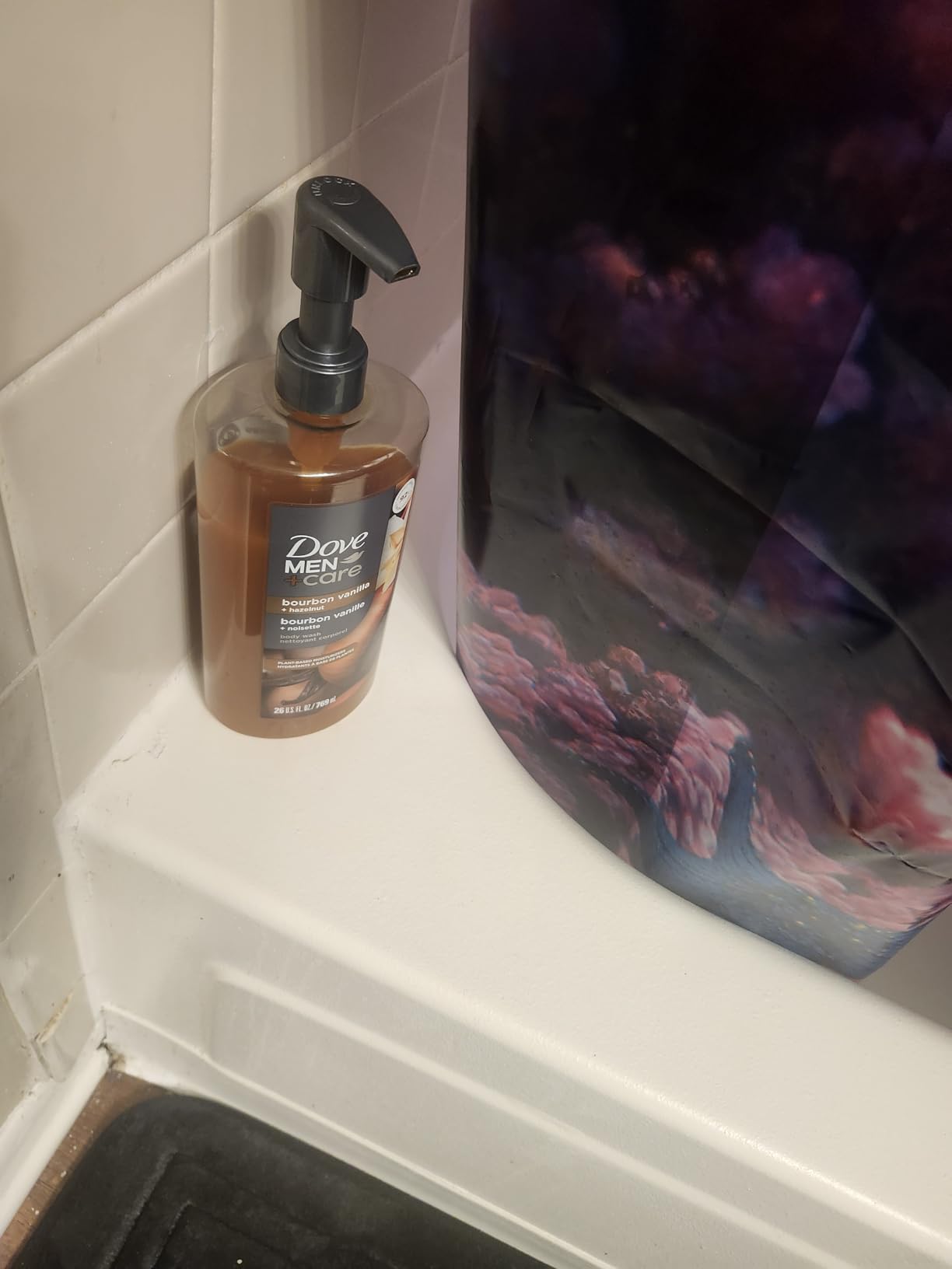 Unilever DOVE MEN Bourbon Vanilla + Hazelnut Moisturizing Body Wash | #1 Dermatologist Body Wash for Men, Sulfate Free, Paraben Free, & Dye Free | 26oz