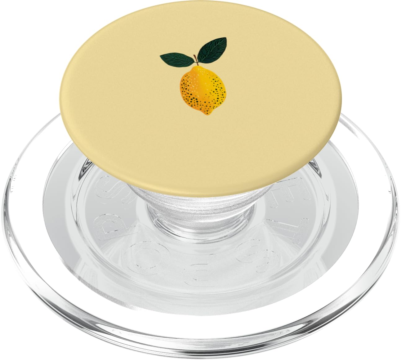Jaune - Citron d'été pour l'été PopSockets PopGrip pour MagSafe