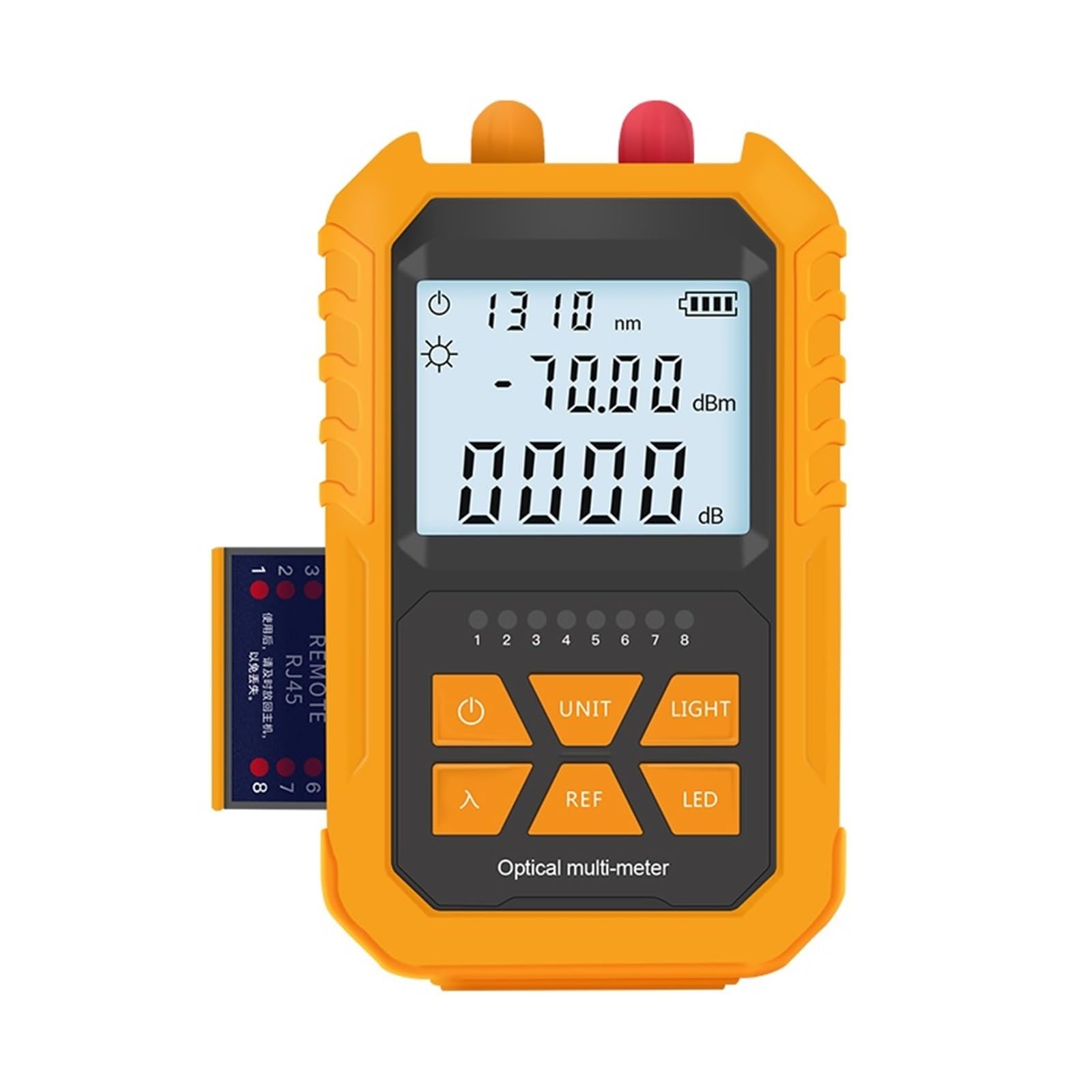 Localisateur de défaut visuel compteur puissance optique 4 en 1, stylo lumineux 15 KM éclairage LED outil testeur câble à fibre réseau OPM Rechargeable Inspection de circuits