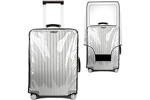 Clear PVC Suitcase Cover Protector 28 Inch Travel Luggage Cover