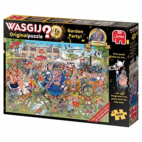 Jumbo Spiele Wasgij Original 40 TBD - Puzzle 1000 Teile – Ansicht 1