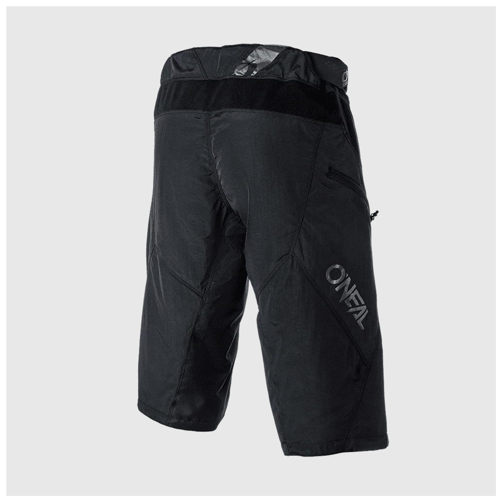O'NEAL | Short Mountain Bike Shorts | MTB DH Downhill FR Freeride | Cierre a presión, Ajuste Seguro, Tejido de Rendimiento de Secado rápido | Pantalones Cortos de generador | Adulto | Negro