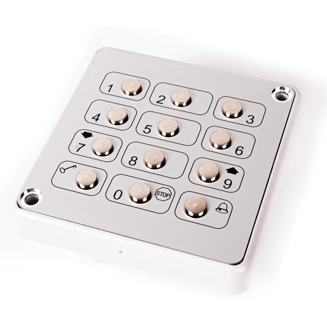 CTM - Kit clavier à code CTM - Avec unité d'évaluation CTA1/3 - Cody universel - Clavier en métal - 1 ou 3 canaux - Longueur du câble : 5 m - Protection contre les ponts (3 canaux)