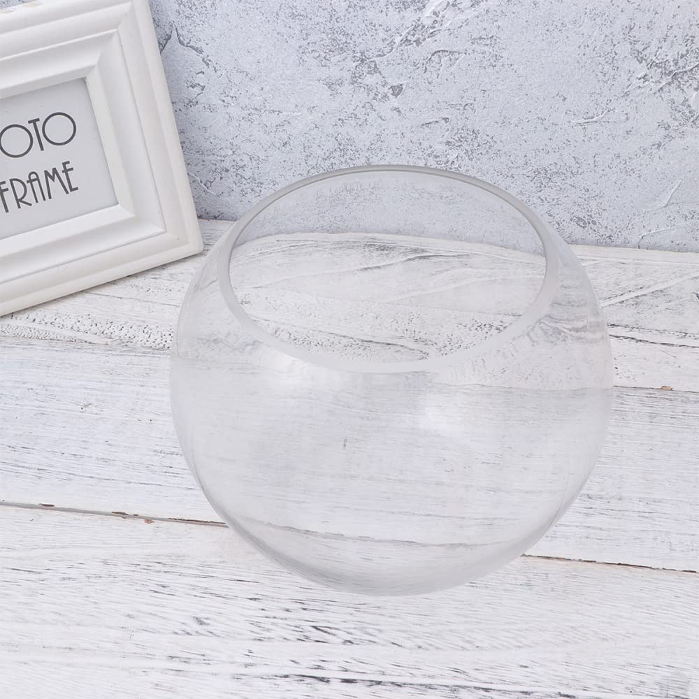 Réservoir à Poissons, bocal à Poissons, Aquarium en Verre Rond Globe Bol à Poissons écologique Terrarium Aquariums en Verre for la Maison Hôtel Produits for Poissons Aquarium Réservoir d'aquarium