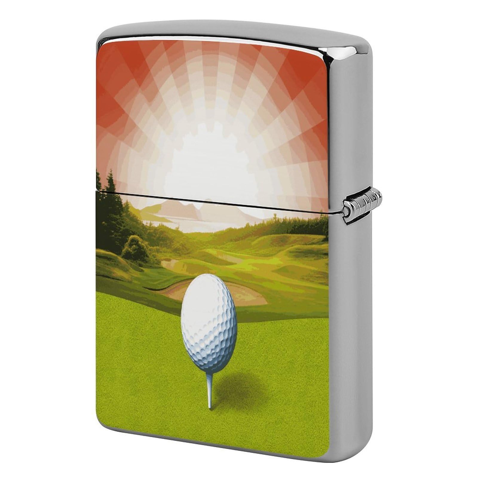 Fekiloot Style Golf Sport Lighter Case Cover Lighter Holder