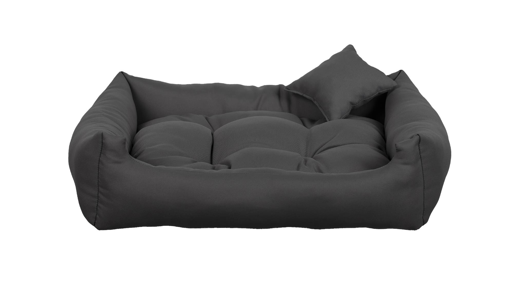 Gutekissen Gutekissen® Durable Fabric Dog Cushion - Everyday Comfort - Durable and High Quality Materials NEO (XL - 100 x 75, Purple) in use