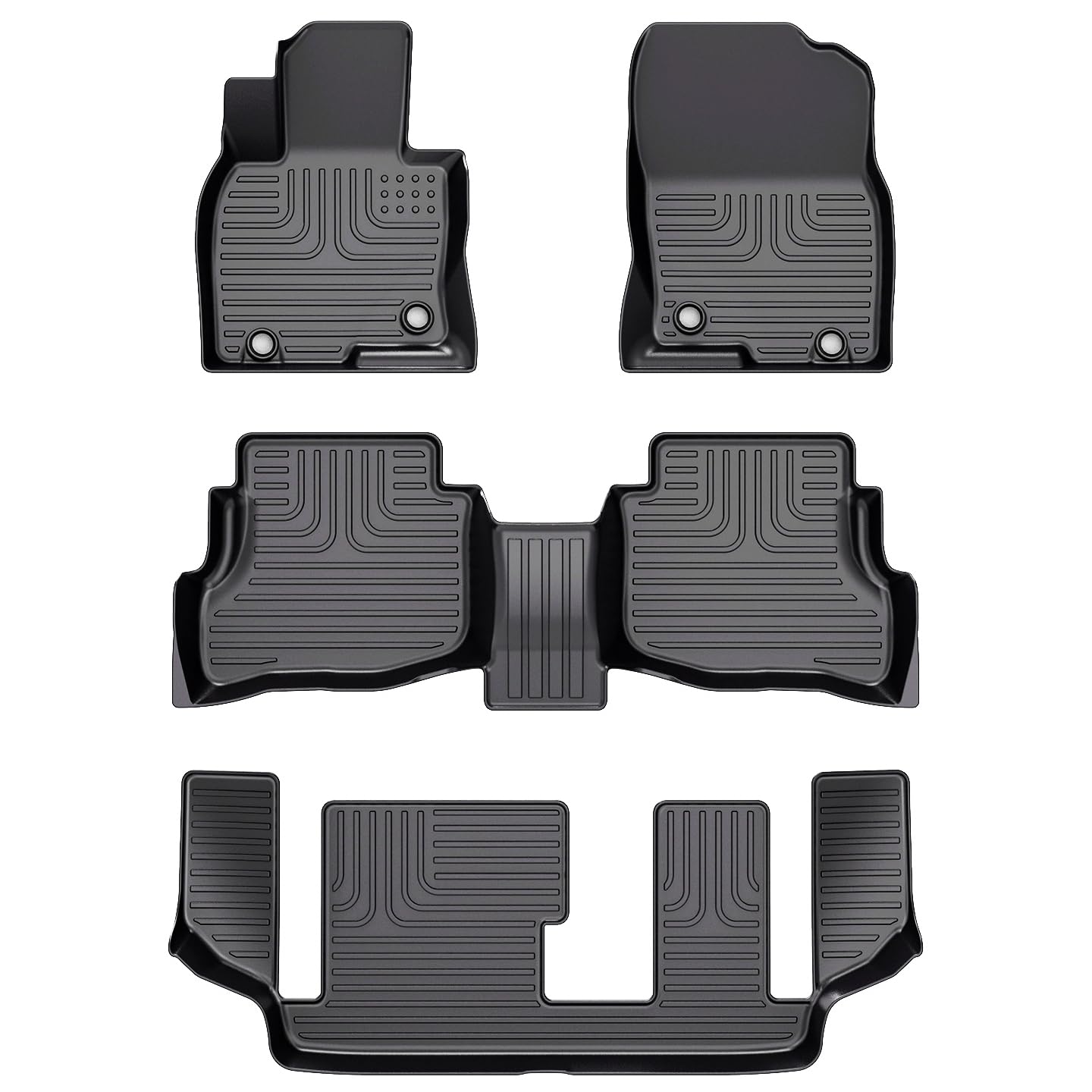 Photo 1 of Floor Mats for 2020-2023 Mazda CX-9 with 7 Seats, 