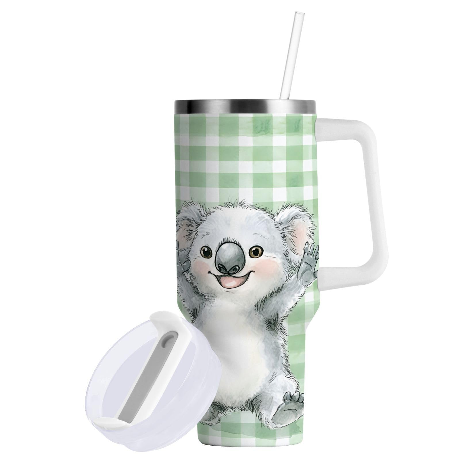 Amazon.com | FRCSDIY Koala Koalas 40 oz Insulated Tumbler with