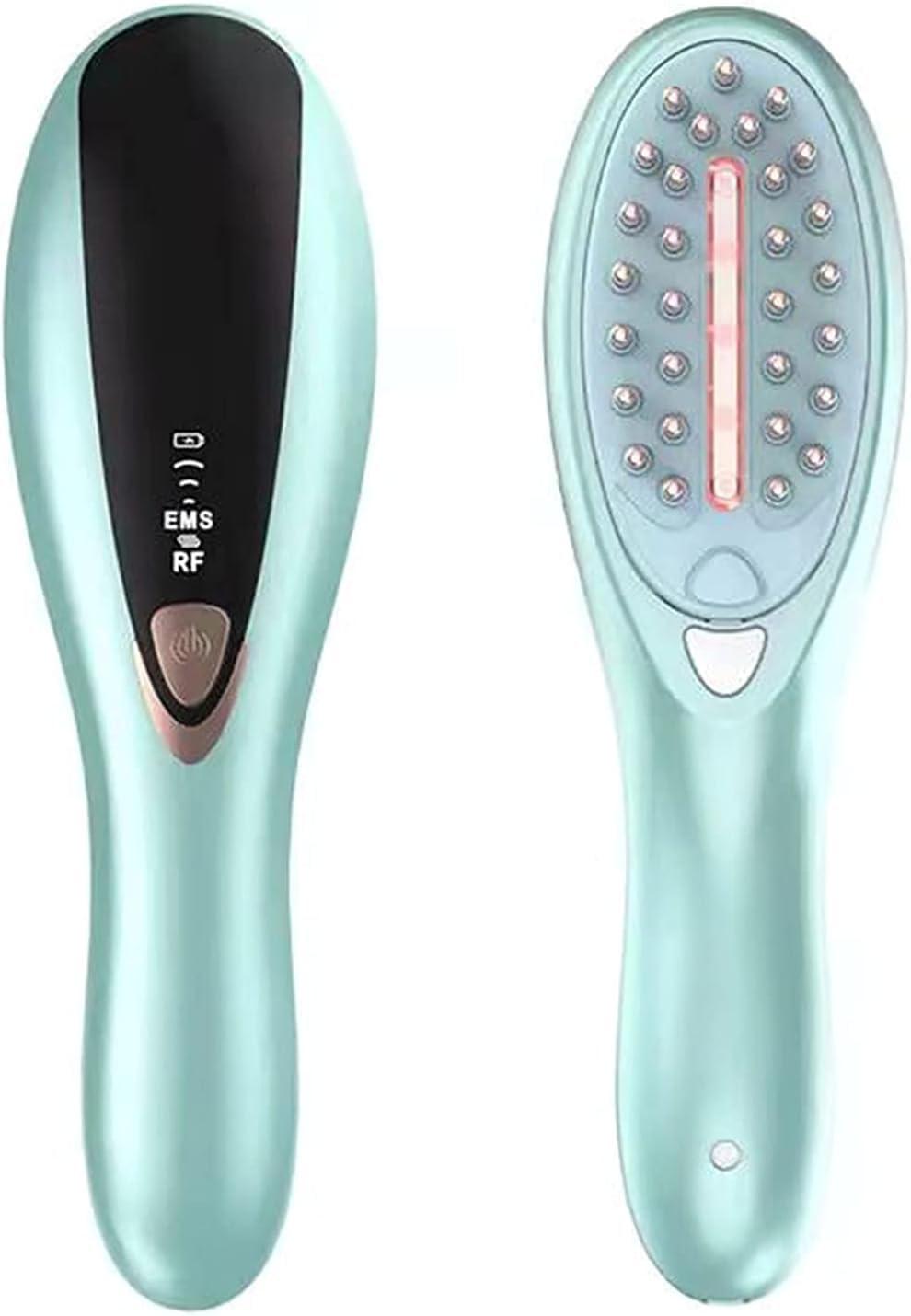Peine Láser Eléctrico para el Crecimiento del Cabello Peine de Masaje con RF EMS Tratamiento Infrarrojo para el crecimiento del cabello Elitzia ETSR2011B ...