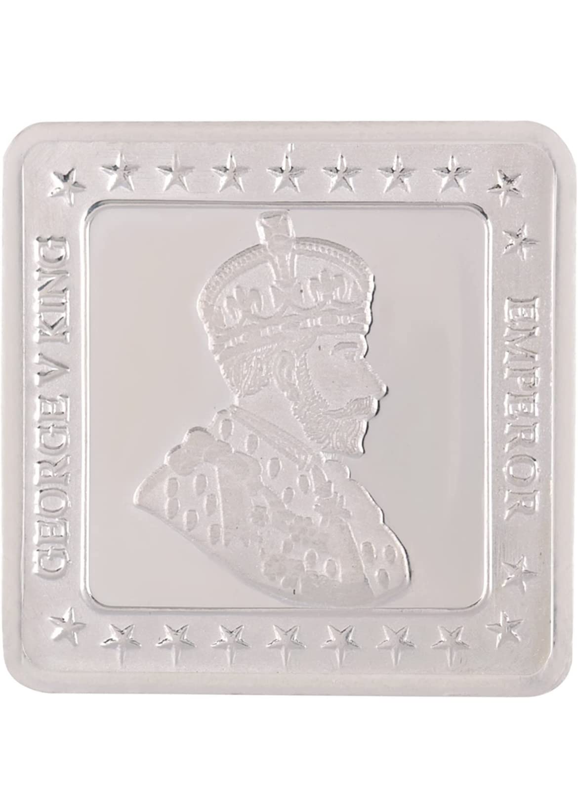 S H Jewels BIS Hallmarked 999.9 Silver Coin 5 Grams King Emperor (SQUARE) (B0BHZ56N6L) Amazon Price History, Amazon Price Tracker