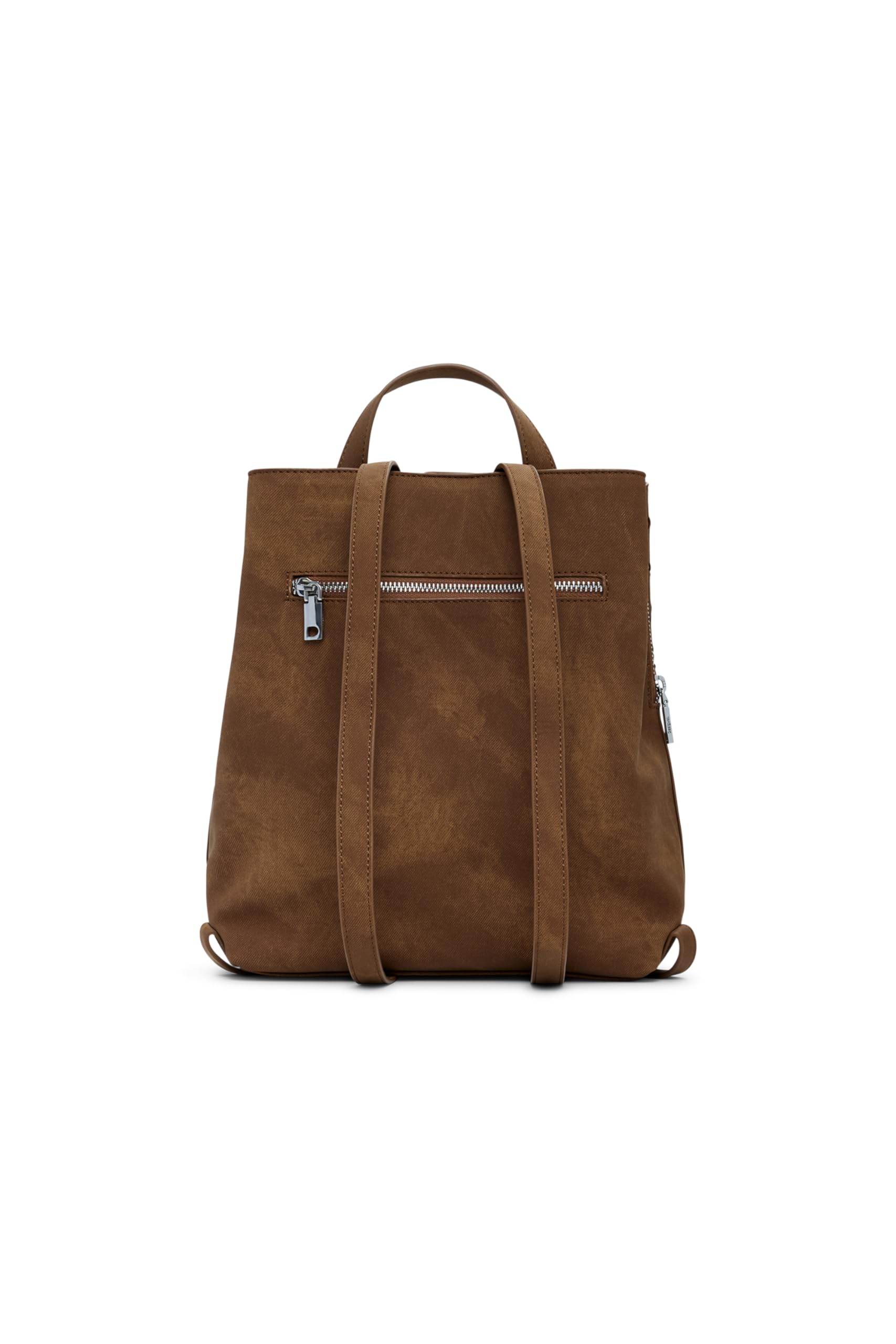 Desigual Yankee, Akcesoria PU Backpack Medium Women's, Brązowy brązowy, M
