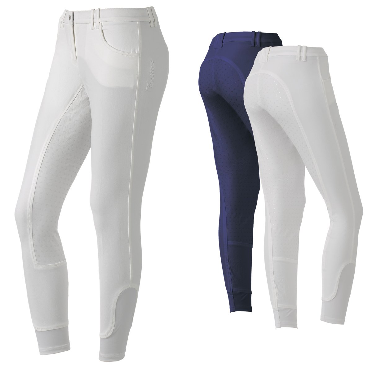 Equestro Women's pants Tattini Kenzia Platino Full Grip