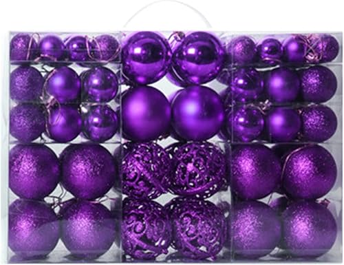 Bolas de fiesta 100 adornos de bolas de Navidad bolas inastillables para decoración de árbol de Navidad mini gnomos de San Valentín