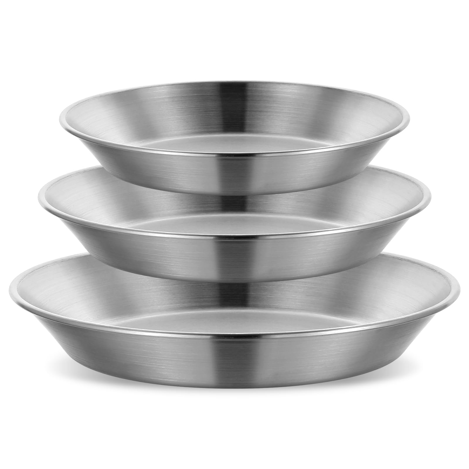 Stainless Steel Individual Pie Dishes OBTANIM20 Pcs Stainless