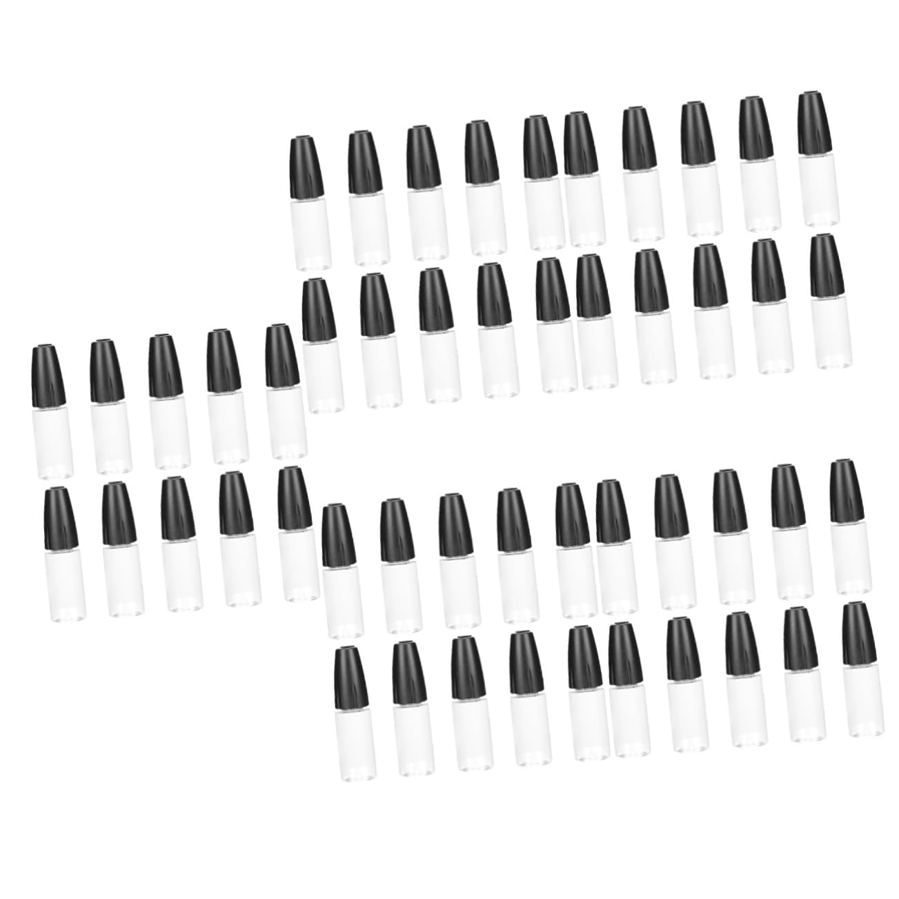 5 Sätze Transparente Flasche Kleine Flaschen Mini-quetschflasche Squeeze-flaschen Einfach Applikatorflasche Flaschen Mit Nadelspitzen Nadelflaschenspender Das Haustier 10 Stück * 5