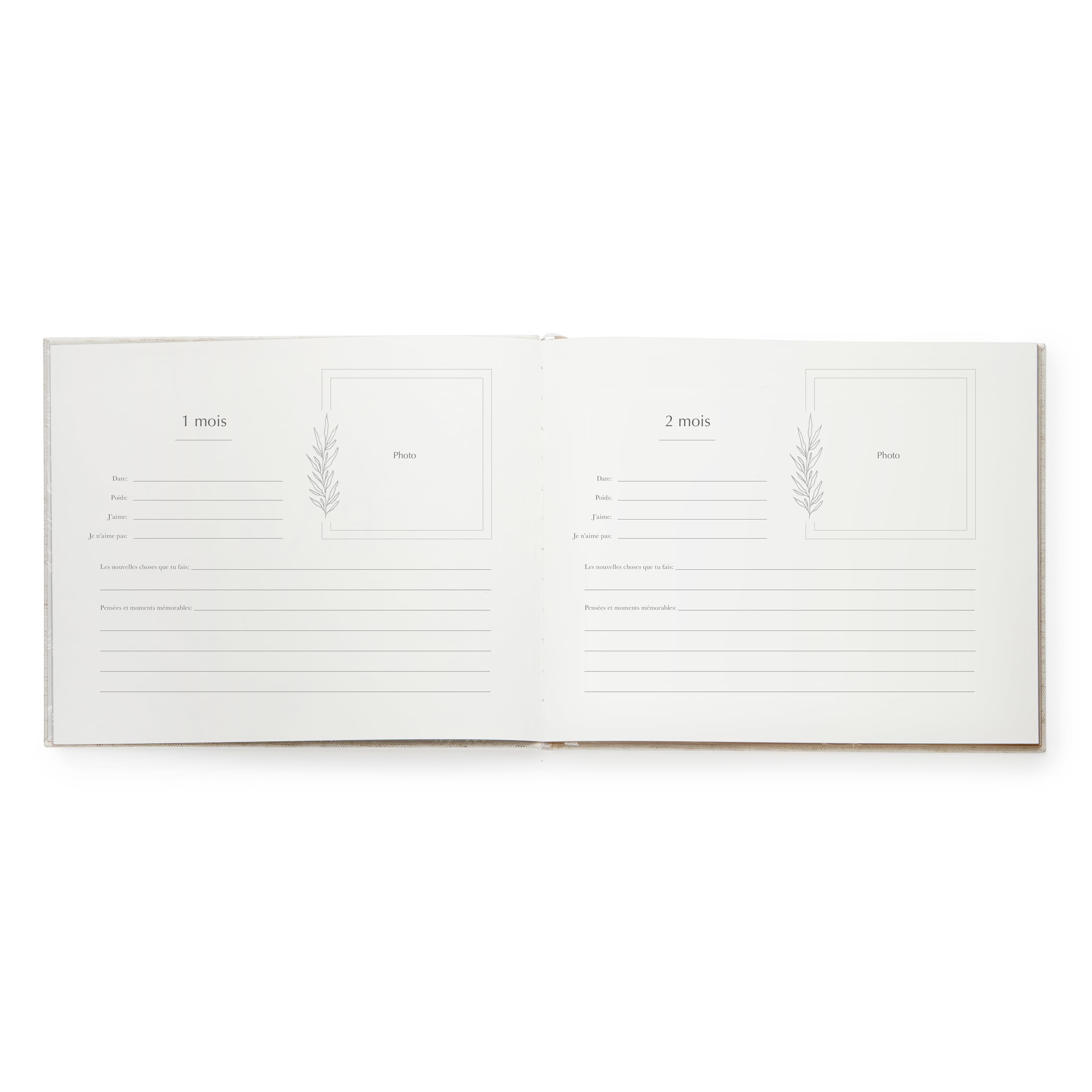Your Edition Journal de bébé - Livre de souvenirs pour les futures mamans - Livre de grossesse de luxe - Planificateur de grossesse - Cadeau de grossesse pour les nouveaux parents avec liste de