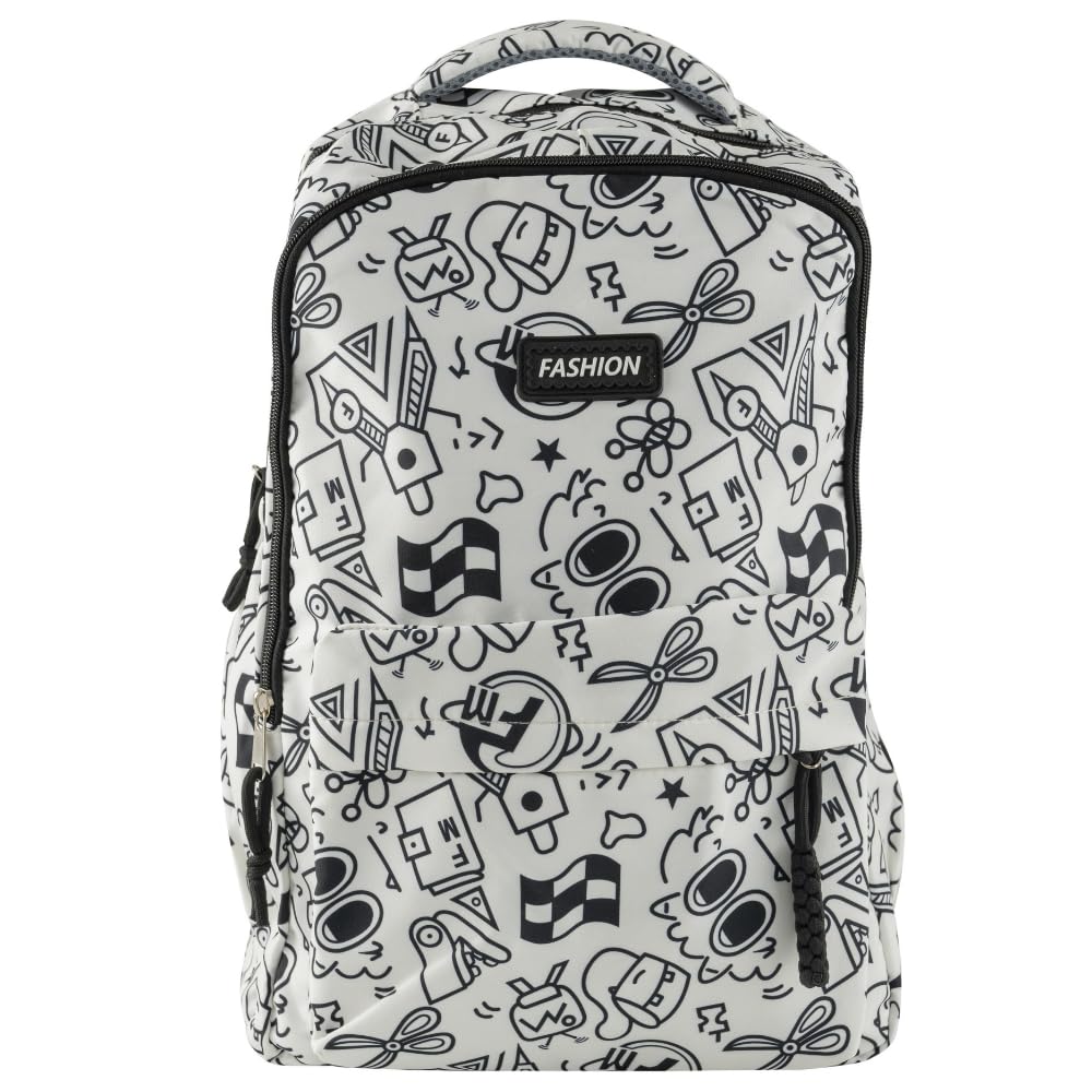 School Bag for Boys, Girls - Trendy Student Backpack for Kids & Teenagers, Lightweight School bag Backpack for College & Tuition, Stylish Casual Bag for Daily Use, Travel, Office, Study-image-48