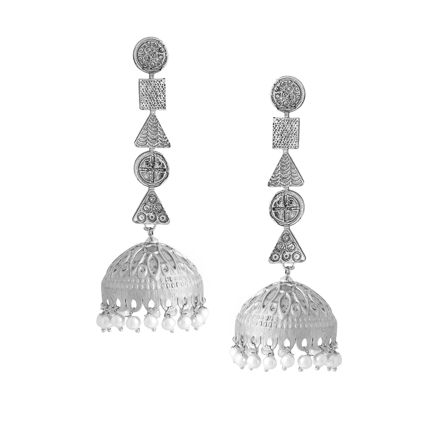 See full amazon price history chart for Yellow Chimes Earrings For Women Silver Oxidised Long Dangler Jhumka Earrings | Traditional Oxidised Silver Jhumki Earrings I Birthday Gift For Girls & Women Anniversary Gift for Wife Yellow Chimes Earrings For Women Silver Oxidised Long Dangler Jhumka Earrings | Traditional Oxidised Silver Jhumki Earrings I Birthday Gift For Girls & Women Anniversary Gift for Wife (B0CV5NPLN5) Amazon Price History, Amazon Price Tracker